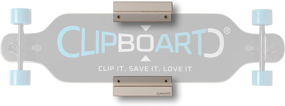 Clipboart® Standard Wandhalterung - schwarz - Halterung - Snowboard - Wakeboard - Kiteboard - Balanc