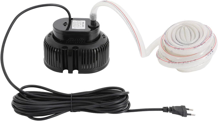Pool Pumpe 75W Planschbecken Filterpumpe mit Wasserleitung, Anschlüsse, IPX8 Filterpumpe Pool für Te
