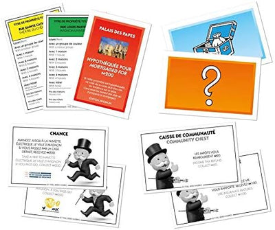 Winning Moves - Monopoly Avignon – Gesellschaftsspiel – Brettspiel – französische Version