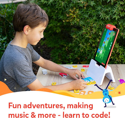 Osmo - Coding Starter Kit für Fire Tablet - 3 lehrreiche Lernspiele - Ab 5-10 Jahren - Programmieren