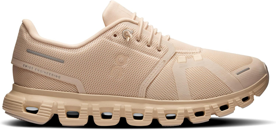 On Damen Cloud 6Sneaker 38 EU Sand, 38 EU Sand