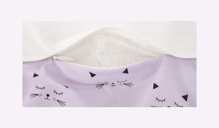 Träumeland S0102407 Aussenschlafsack LIEBMICH Schmusekatze 80/86, mehrfarbig