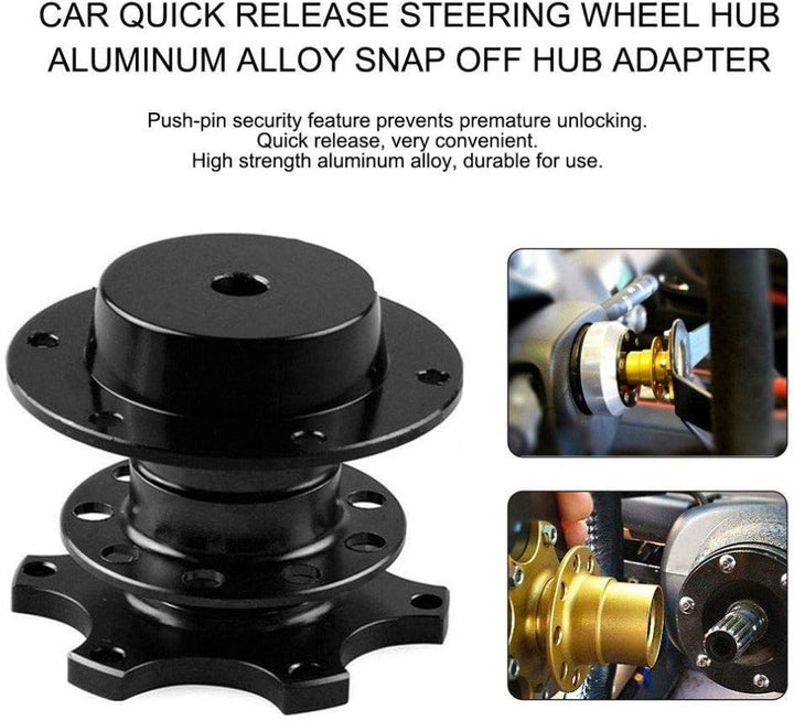 Auto-Lenkrad Schnellwechsel-Nabe Universal Racing/Rally/Motorsport Boss Hub Lenkrad-Anpassung (schwa
