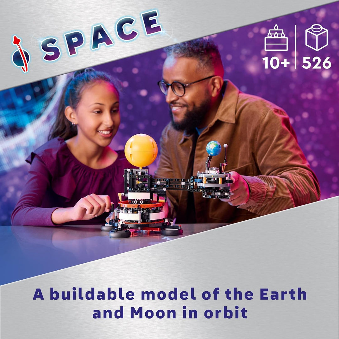 LEGO Technic Sonne Erde Mond Modell Spielset, Geschenk für Kinder ab 10 Jahren & Star Wars Millenniu