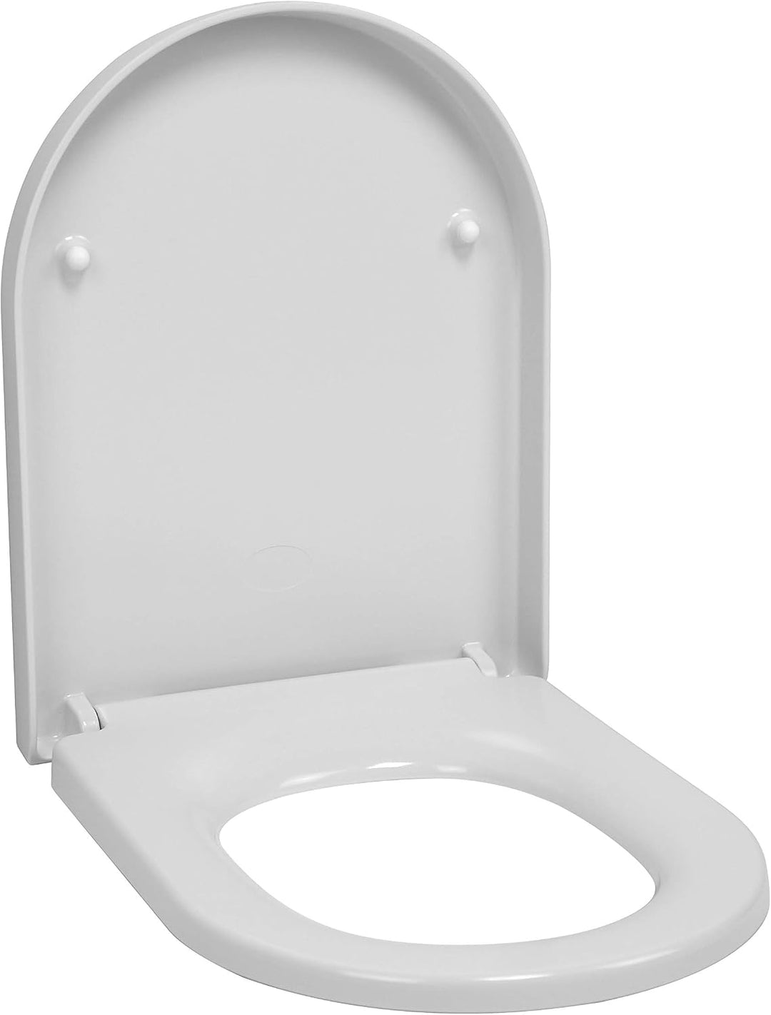 SSWW D-Form Toilettensitz Softclose-Mechanismus WC-Deckel aus Duroplast