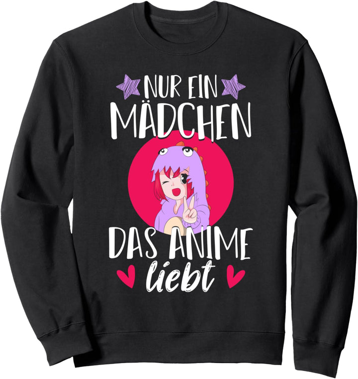 Japanischer Otaku Japan Manga Nerd Anime Mädchen Sweatshirt
