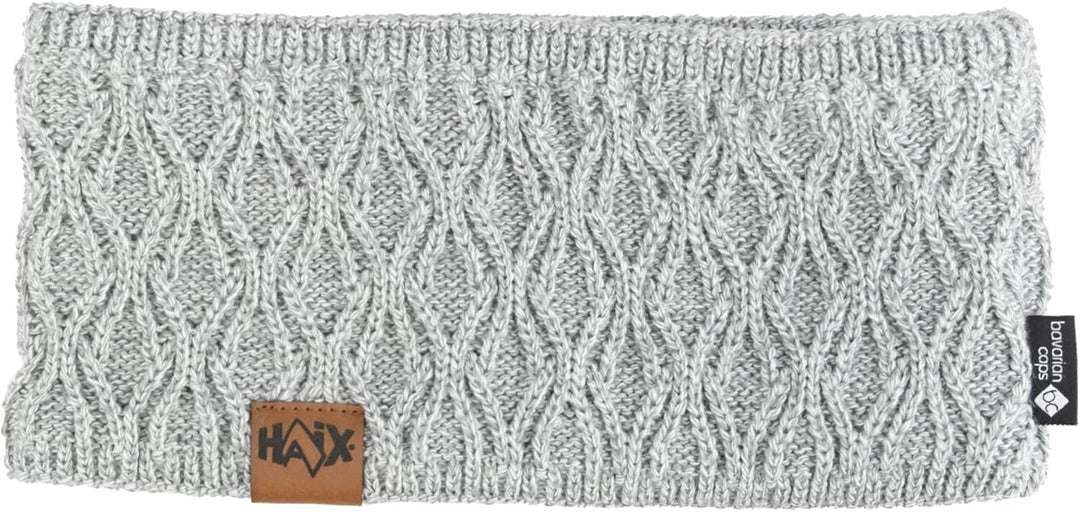 HAIX Head Band Grey Trendig und warm: Perfekt für Winterheldinnen Einheitsgrösse Grau, Einheitsgr&#x