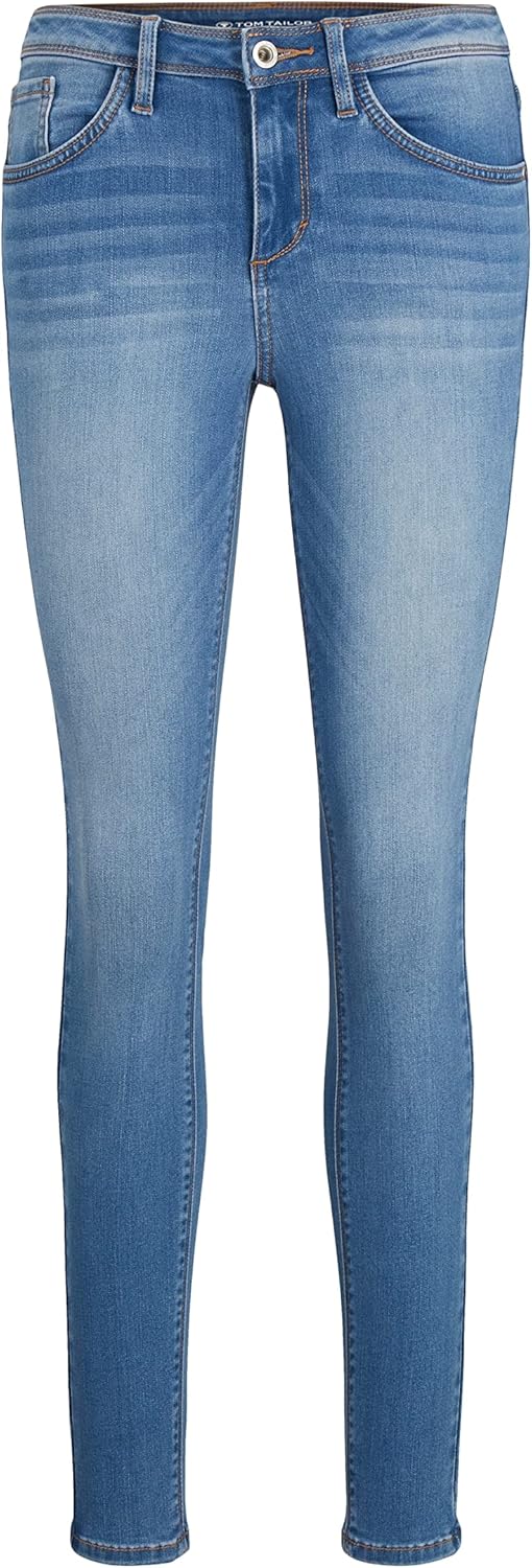 TOM TAILOR Damen Alexa Skinny Jeans 25W / 30L 10281 - Mid Stone Wash Denim, 25W / 30L 10281 - Mid St