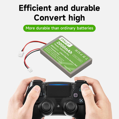 PS4 Akku 2000mAh Ersatz für Sony PS4/PS4 Pro/PS4 Slim PS4 Dualshock 4 Controller CUH-ZCT1E CUH-ZCT1H