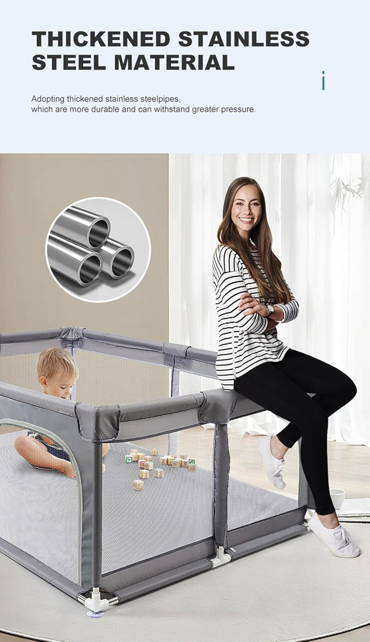 Nine point nine Laufstall Baby, Grosser Laufgitter Baby, Laufstall Babys Draussen Drinnen, Kinderakt