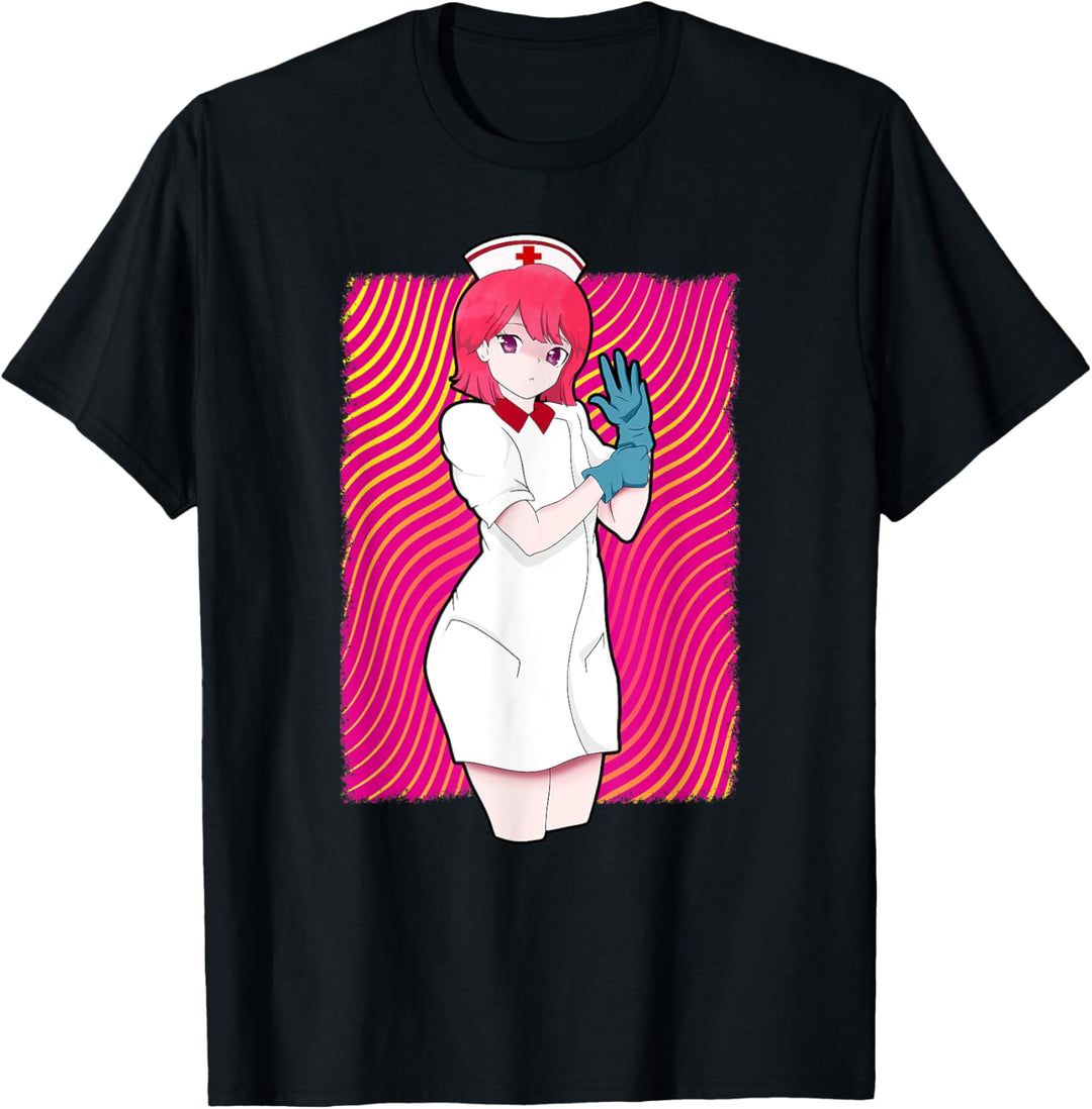 Waifu Otaku Anime Krankenschwester T-Shirt