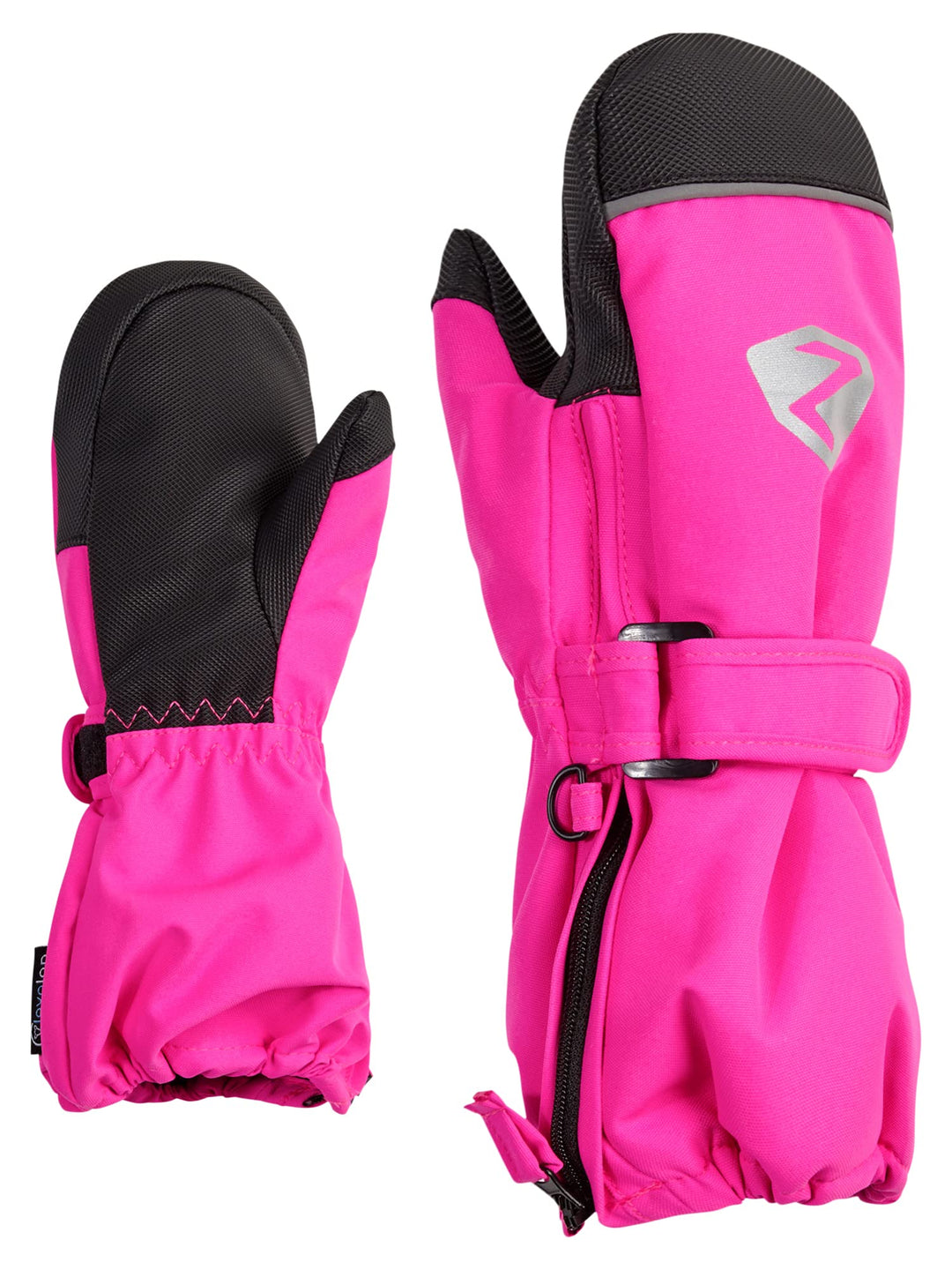 Ziener Unisex Baby Lanup Ski-Handschuhe/Wintersport | wasserdicht, extra warm, Wolle 80cm bright pin