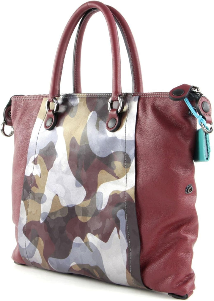 Gabs Bellona Flat Bag M Mosto + Mimetico Bordeaux