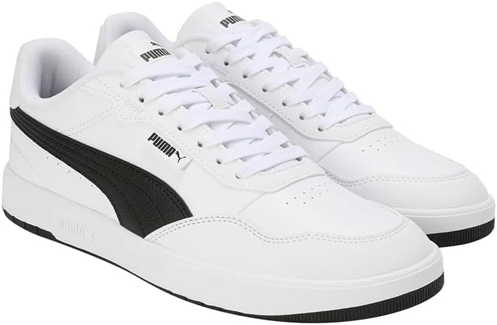 PUMA Unisex Court Ultra LiteSneaker 44.5 EU Puma Schwarz Weiss, 44.5 EU Puma Schwarz Weiß