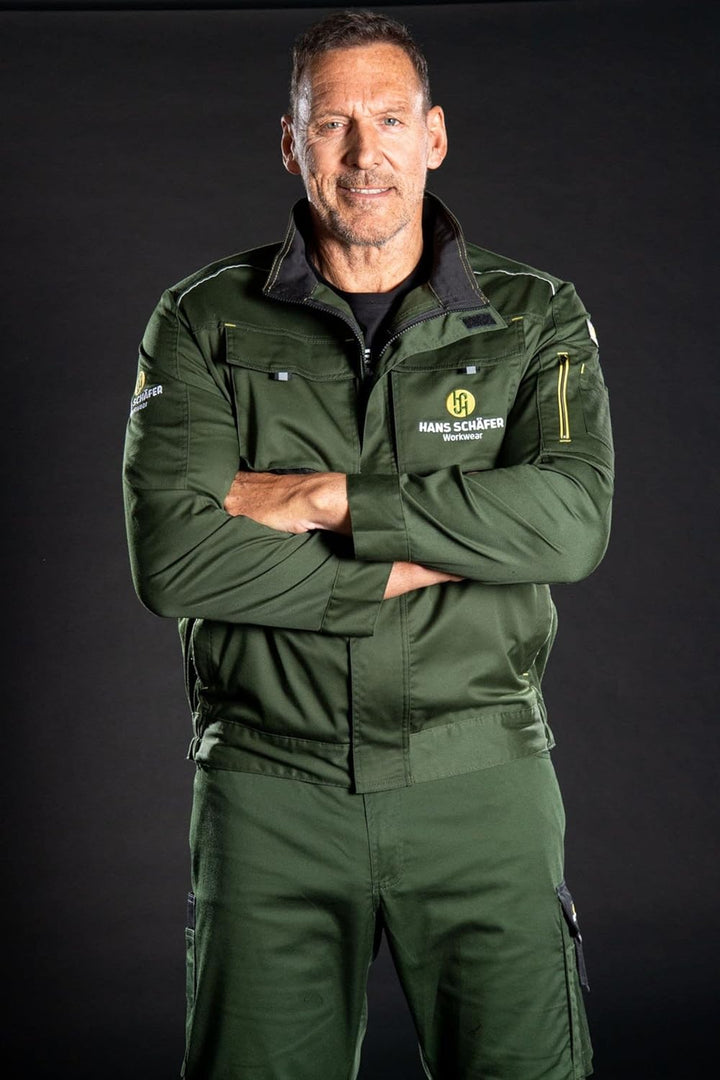 Hans Schäfer Workwear HSW Professional – Arbeitsjacke für Herren – Bequeme und strapazierfähige Bund