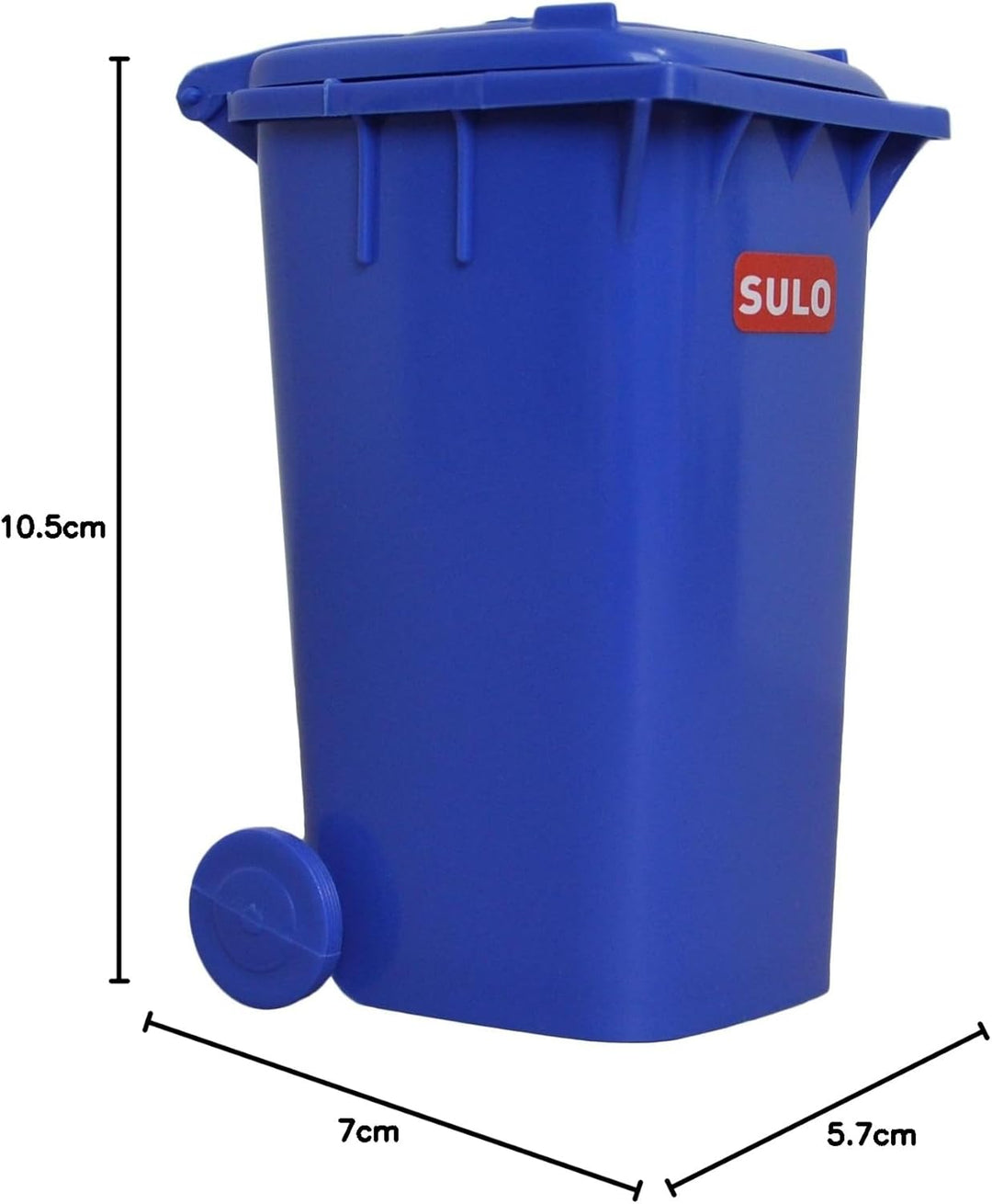 Mini-Müllbehälter 120 l - kleine Ausführung blau