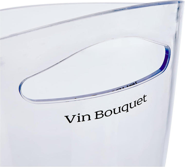 Vin Bouquet FIE 192 Sektk&uumlhler, transparent, f&uumlr eine Flasche, aus ABS, 20 x 20,5 x 24 cm, K