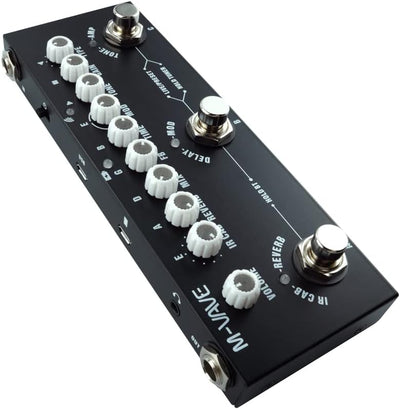 M-Vave Cube Baby - Guitar Multieffect, 8 IR-Verstärker-Emulationen und 4 Effekte (Chorus, Phaser, De