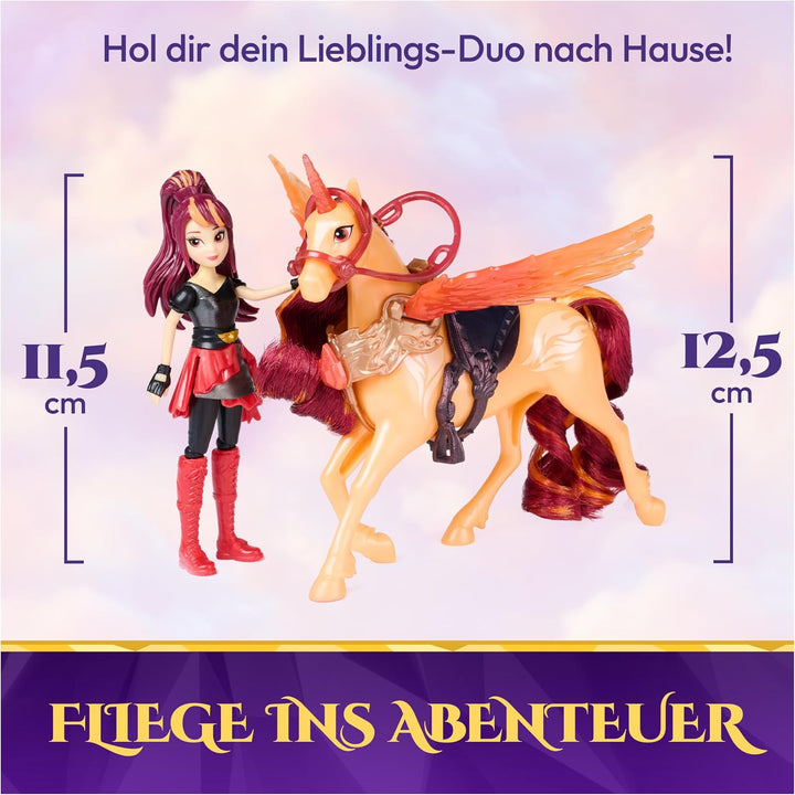 Unicorn Academy Wing Magic Valentina und Cinder Set, ab 4 Jahren