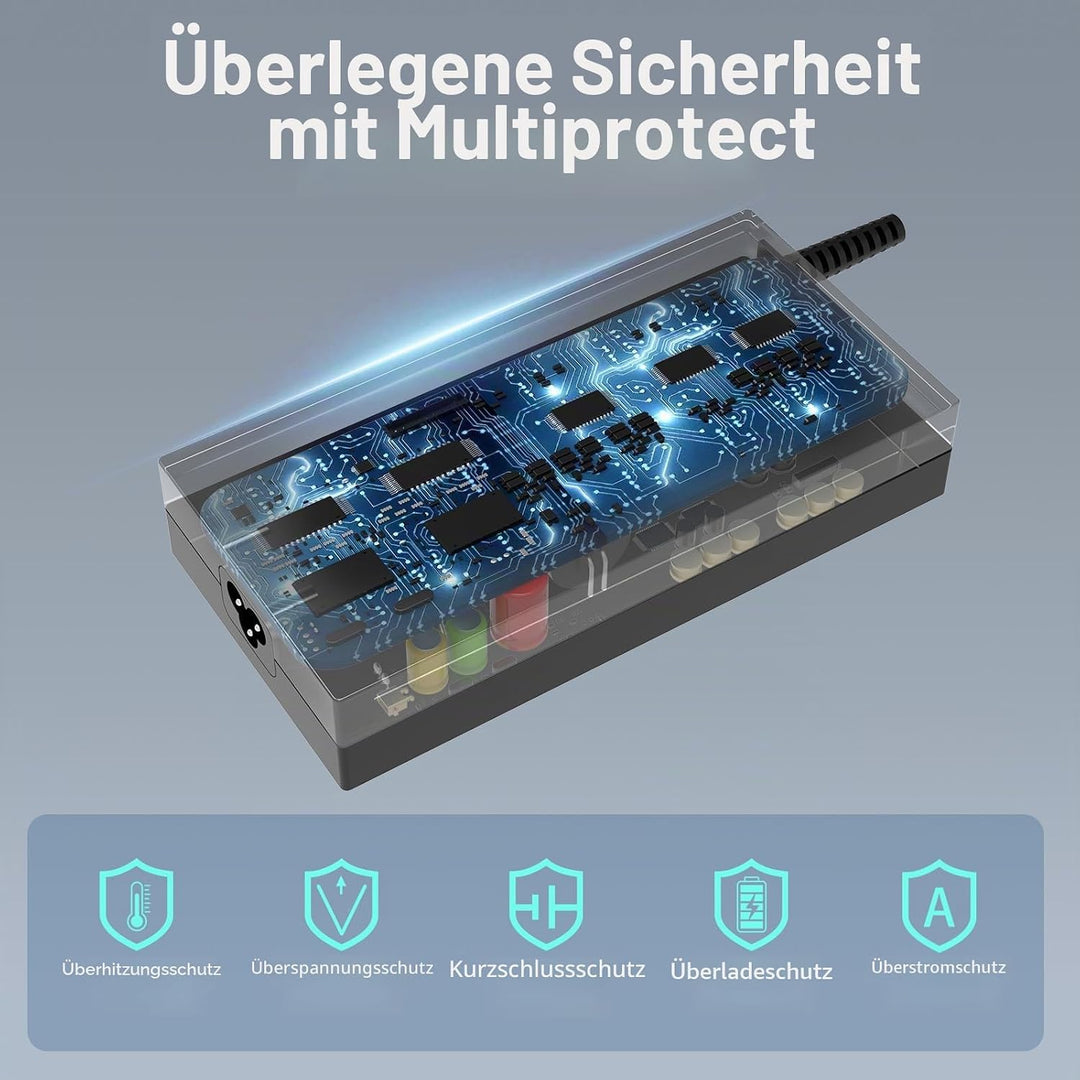 QYD 120W 19.5V 6.15A Ladegerät-Notebook-Netzteil für HP Omen 17-W101ng 17-W104ng TouchSmart 15-J078c