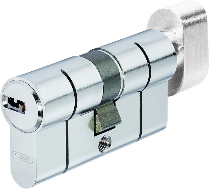 ABUS Zylinder KD6PSN Z30/K30 BKN 30+30 Vernickeltes Messing, 30+30 Vernickeltes Messing