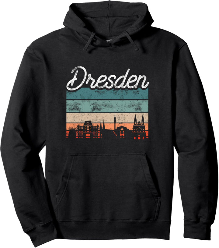 Mein Dresden Skyline Deutschland Heimat Stadt Souvenir Pullover Hoodie