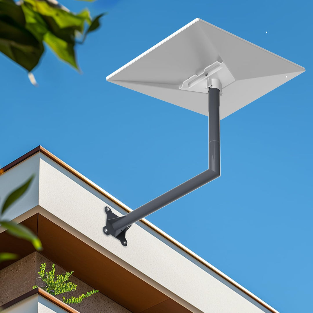 Gen 3 Wandhalterung für Starlink Standard V3 Dish, Lang Halterung Pole Mount für Starlink V3