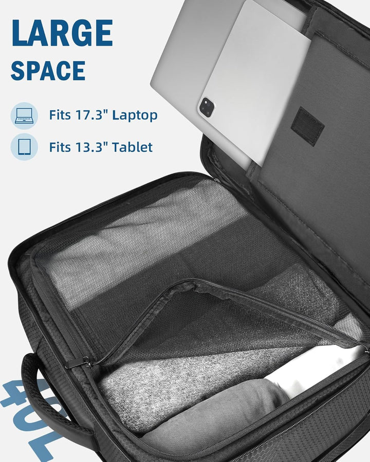 PEKREWS Avata 2 Tasche, Erweiterbar Handgepäck Rucksack für DJI Goggles 3, RC Motion 3, Hartschale T