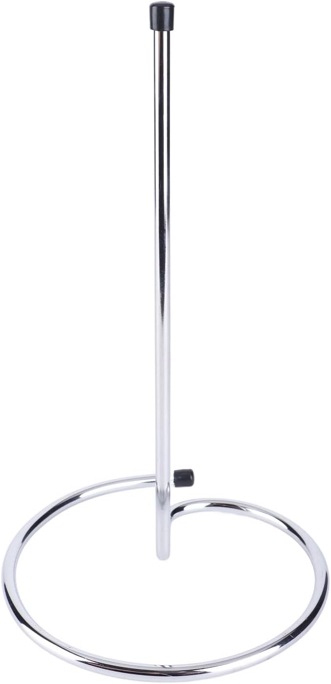 Wein-Dekanter-Trockenständer, Dekanter-Trockenständer, Edelstahl-Dekanterhalter mit Gummibeschichtet