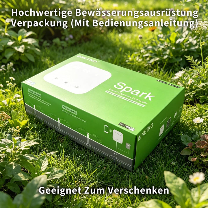 Netro Spark Smart Sprinkler-Controller, WiFi, wetterbewusst, Fernzugriff (16 Zonen), 16 Zone