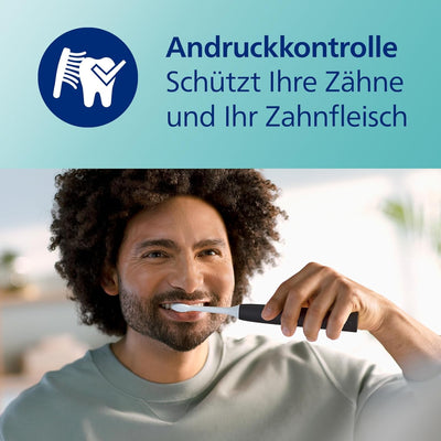 Philips Sonicare 3100 Series elektrische Zahnbürste mit Schalltechnologie, mit Drucksensor und Bürst