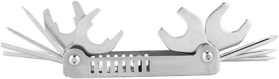 Astibym Diver Tool Kit, Keep Diving 8 in 1 Scuba Diving Diver Pick Valve Repair Multi Tool Set Zum R