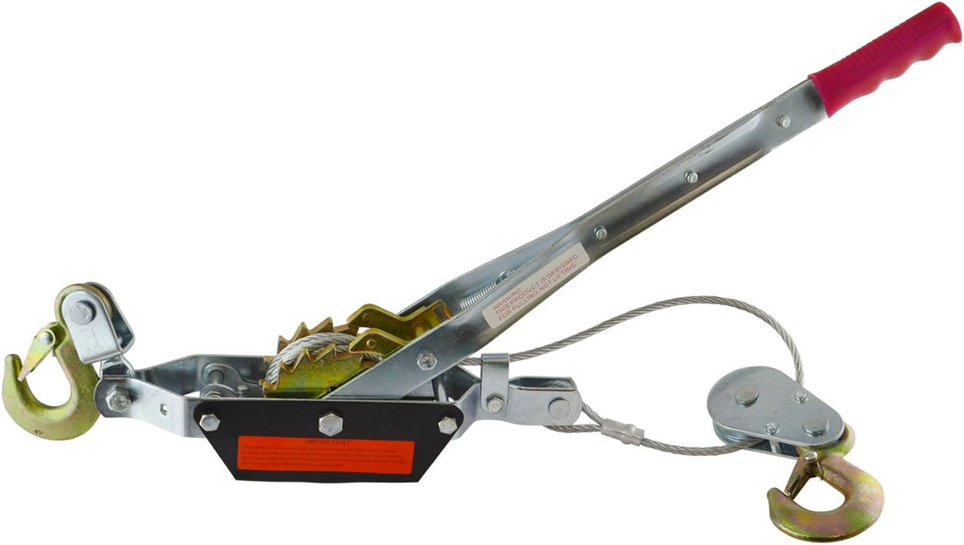 AB Tools 2 Tonne Kabel Ernährung Hand Turfer Extraktionsapparat von poulie treuil Handvoll Flexible