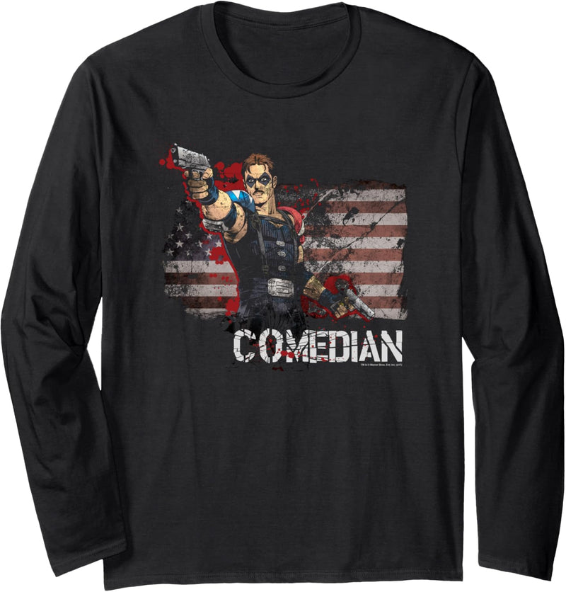 Watchmen Comedian Langarmshirt