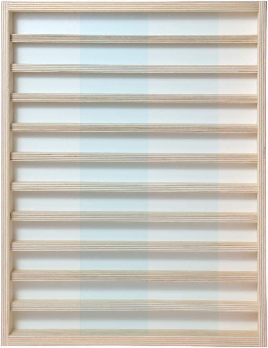 Alsino Setzkasten mit Scheibe Sammlervitrine Hängevitrine Modellautos (v-75) Spur H0 N B 41 H 52 T 5