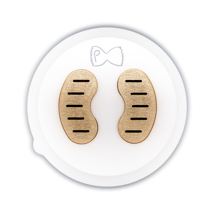 Pastidea - Matrize aus Bronze und POM Tagliatelle 8mm kompatibel mit Philips Pasta Maker Avance und