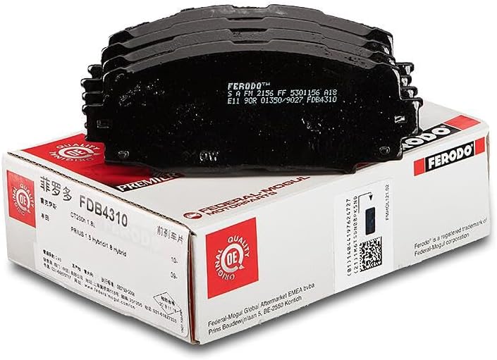 Ferodo FDB4310 PREMIER Bremsbelagsatz, Scheibenbremse - (4-teilig) - (4 Stück)