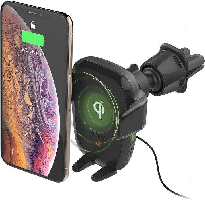 iOttie Auto SenseQi Aufladen Automatische Klemmung CD + Entlüftung für iPhone XS Max R 8 Plus 10 W f