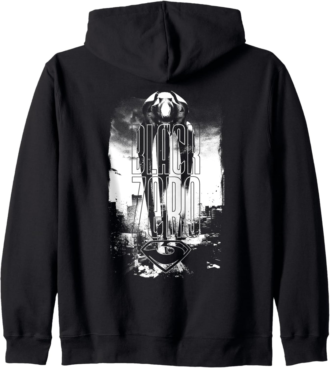 Superman Man of Steel Black Zero Kapuzenjacke