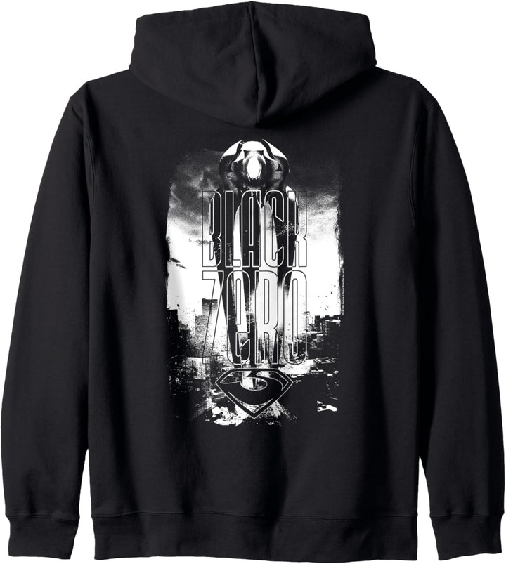 Superman Man of Steel Black Zero Kapuzenjacke