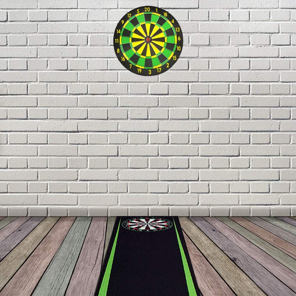 Kingpower Dart Darts Teppich Dartteppich Dartmatte 290x60 cm Steeldart Dartpfeile Dartboard Zubehör