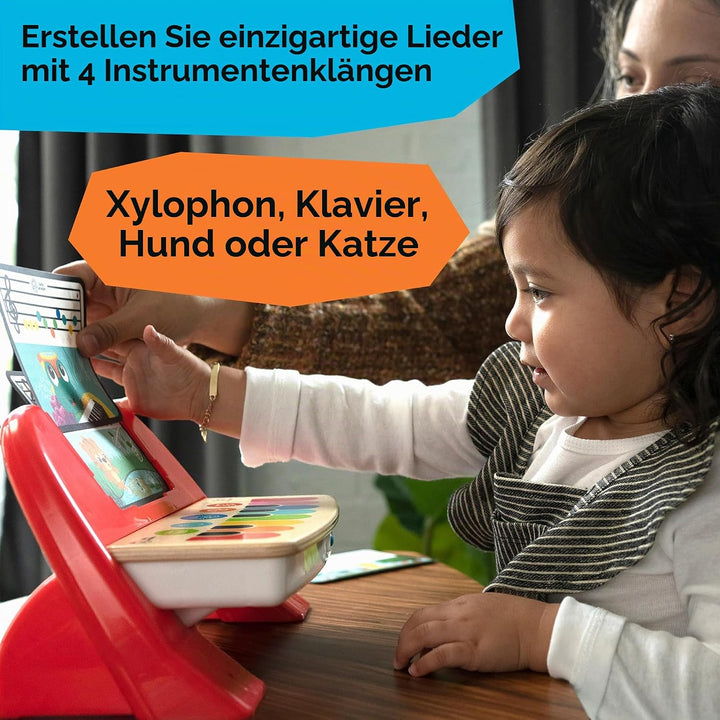 Baby Einstein 12577 Hape Cal's First Melodies Magic Touch Piano Musikspielzeug Klavier aus Holz mit