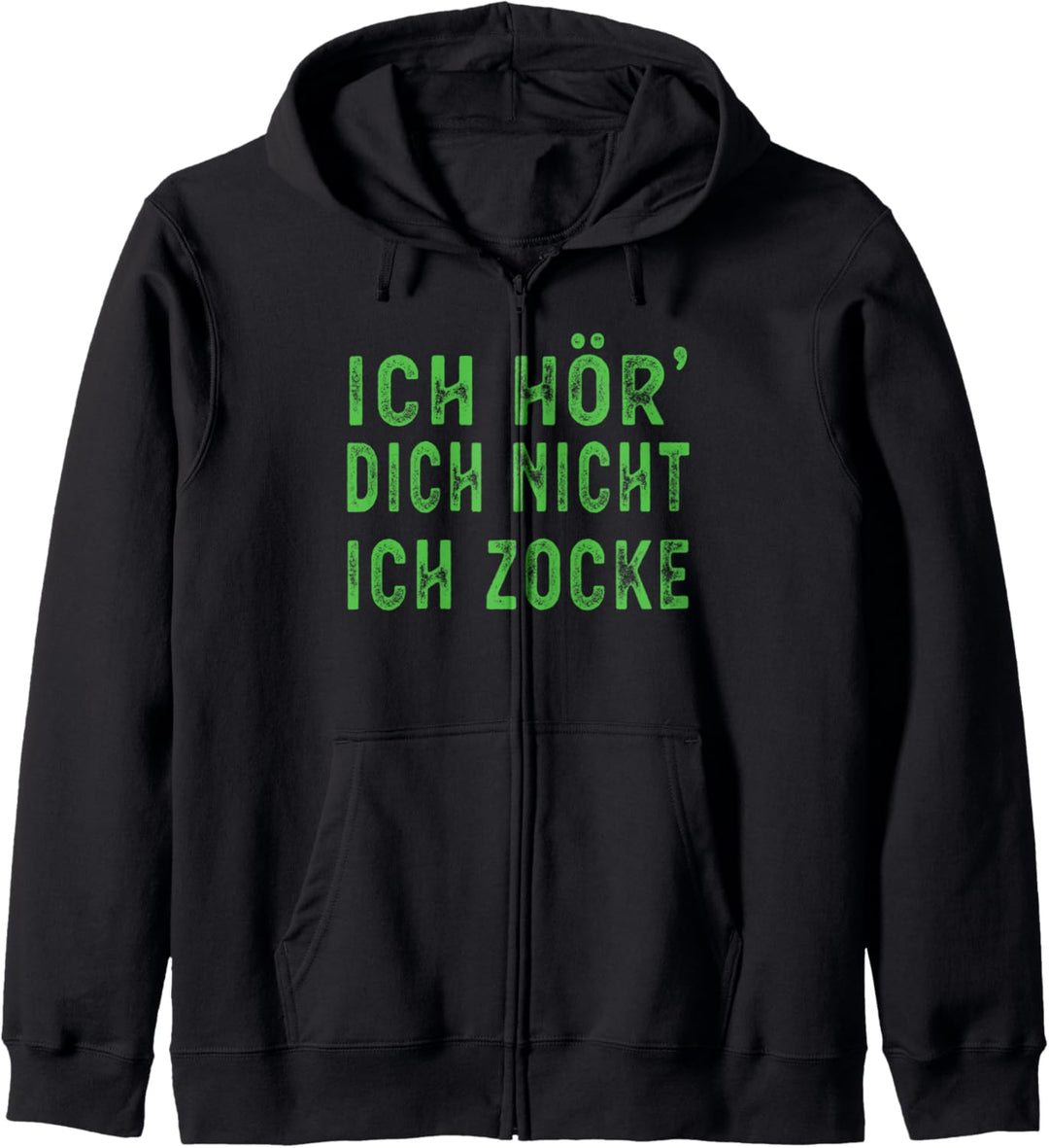 Ich Hör' Dich Nicht Ich Zocke Gamer Geschenk Idee Gaming Kapuzenjacke