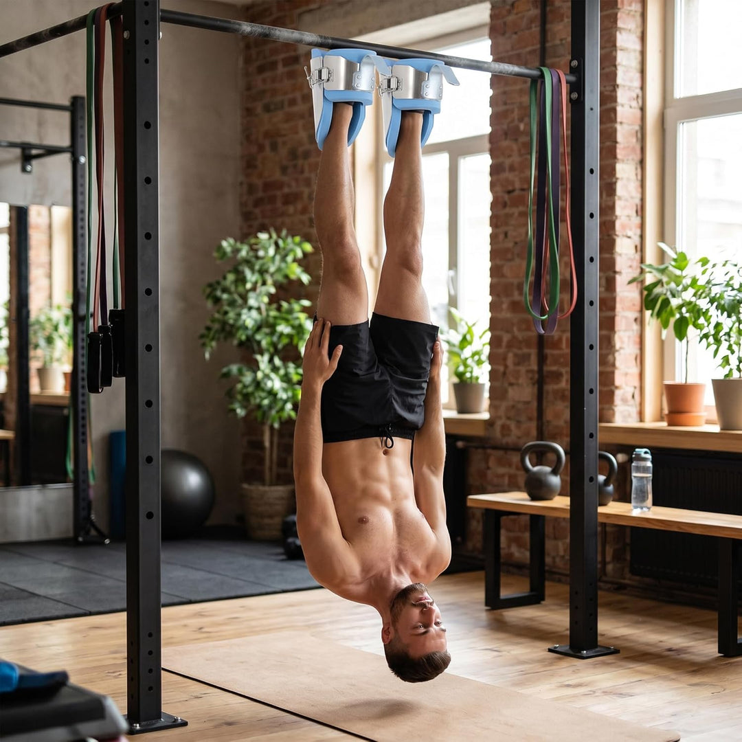 RiToEasysports Anti-Schwerkraft-Inversionsstiefel, Kopfüber Hängende Inversionsstiefel für Inversion