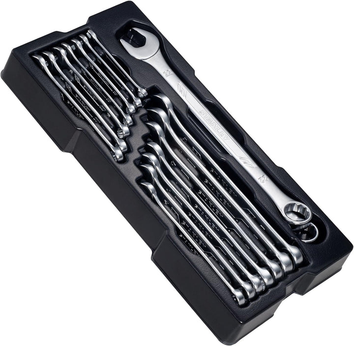 Stanley Transmodul System, Modul Ring-Maulschlüssel-Set (in den Grössen: 6 mm - 22 mm und 24 mm, mit