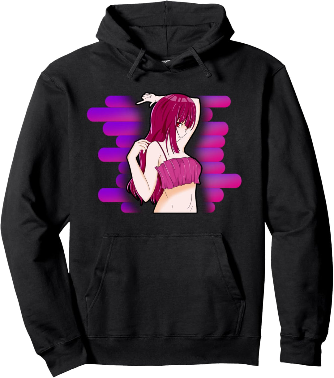 Otaku Waifu Anime Mädchen Pullover Hoodie