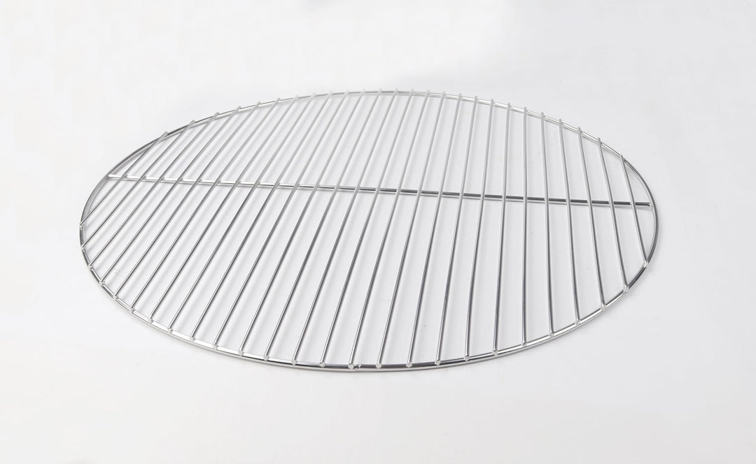 HeRo24 Edelstahl Grillrost 44,5 cm 4/3 mm für Kugelgrill 45-46-47 cm passt auch in Weber 47