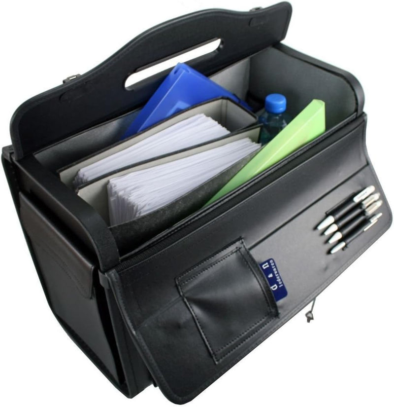 Laptop Trolley Koffer Pilotenkoffer Aktenkoffer Kunstleder 48 cm Schwarz Bowatex