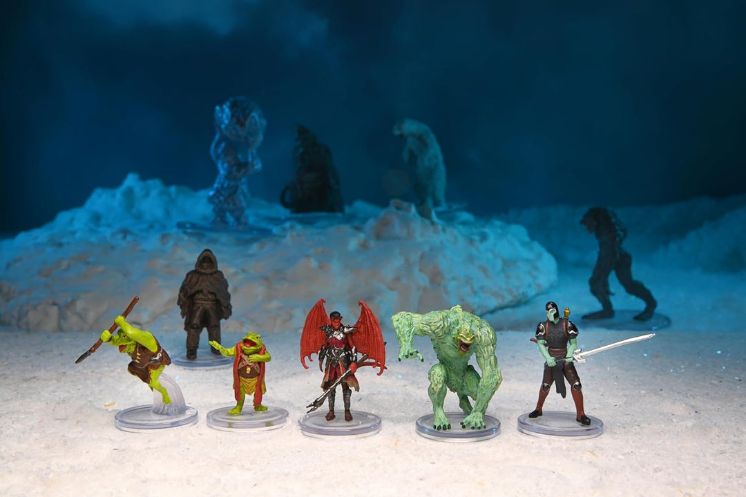Rubie's Wizkids D&D Icons of The Realms: Snowbound Booster Brick (8) | DnD Miniaturen Halloween 32 S
