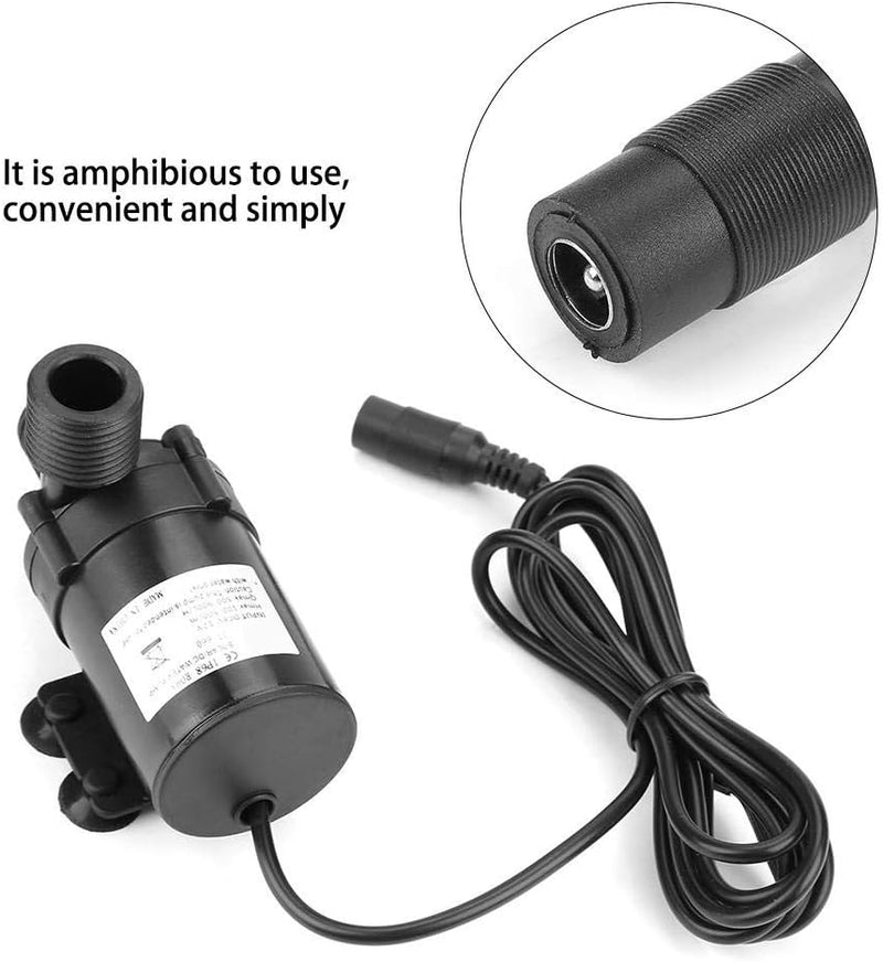 JT-660D-24 Mini-Tauchpumpe, 12 V, geräuscharm, bürstenlose Wasserpumpe für Solarwasserbereiter -40 ℃